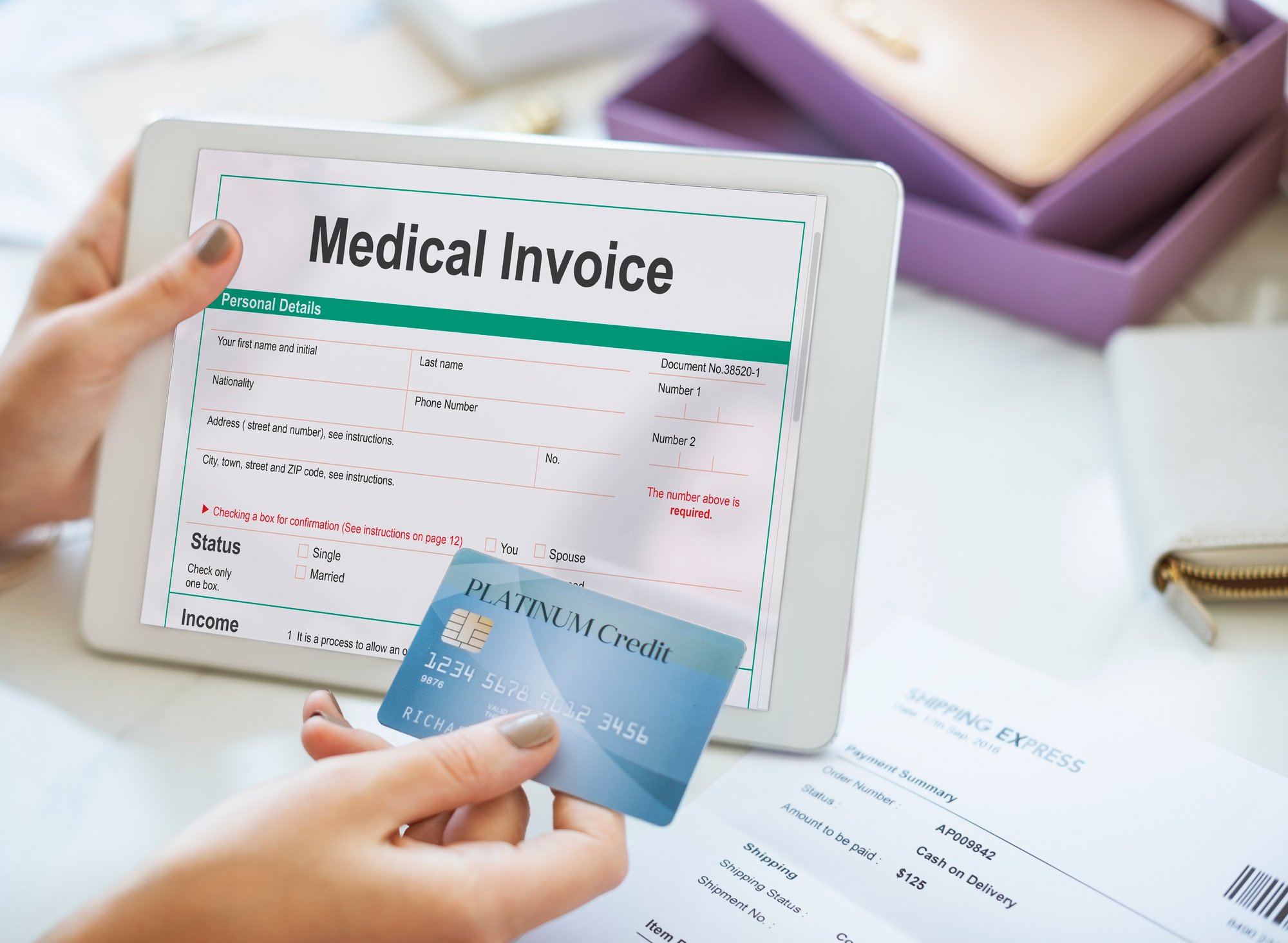 medical-invoice-document-form-patient-concept